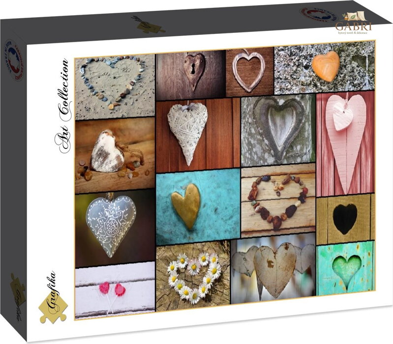 GRAFIKA Puzzle Koláž - Láska 1000 dílků