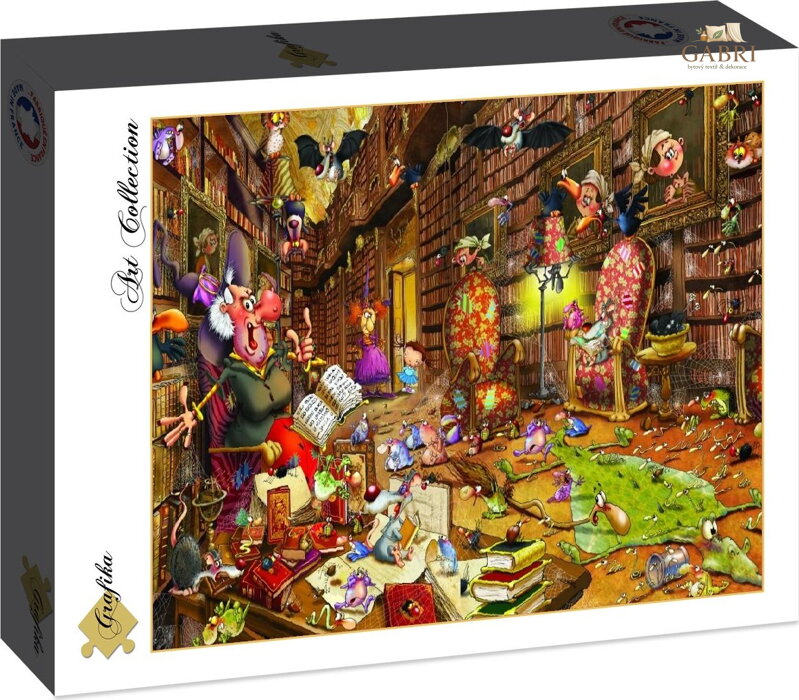 GRAFIKA Puzzle Čarodějnice 2000 dílků