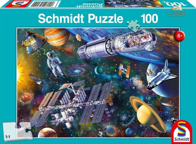 SCHMIDT Puzzle Vesmírná zábava 100 dílků