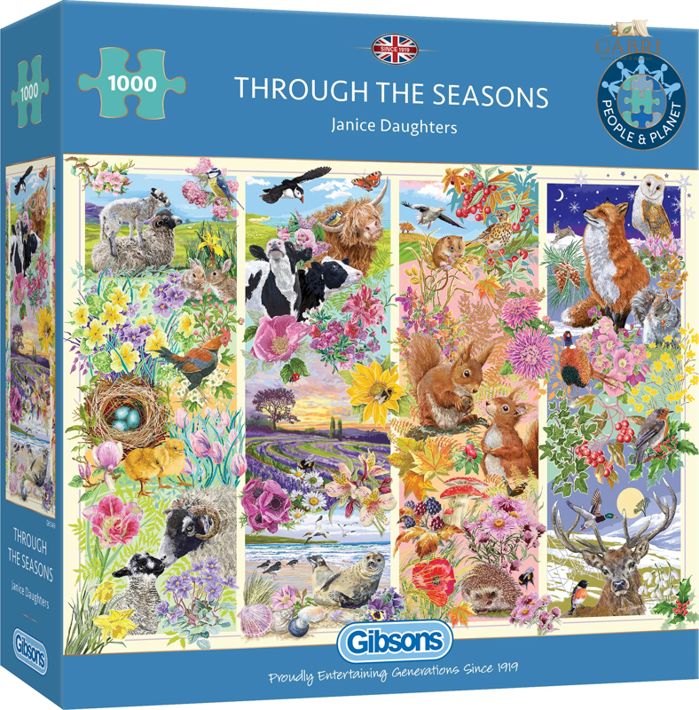 GIBSONS Puzzle Roční období 1000 dílků