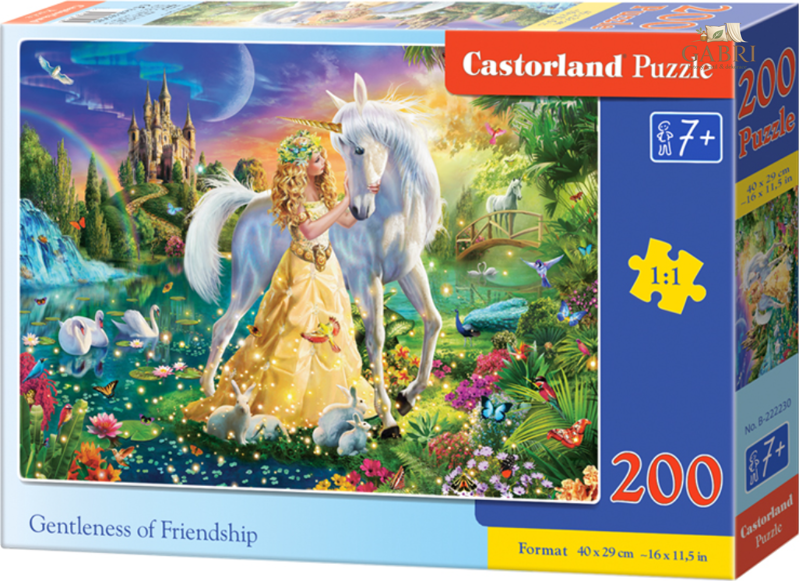 CASTORLAND Puzzle Něžné přátelství 200 dílků