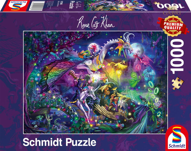 SCHMIDT Puzzle Letní noční cirkus 1000 dílků