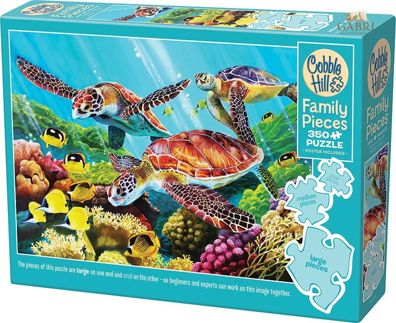 COBBLE HILL Rodinné puzzle Molokinský proud 350 dílků