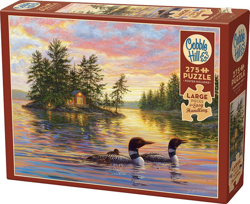 COBBLE HILL Puzzle Klidný večer XL 275 dílků