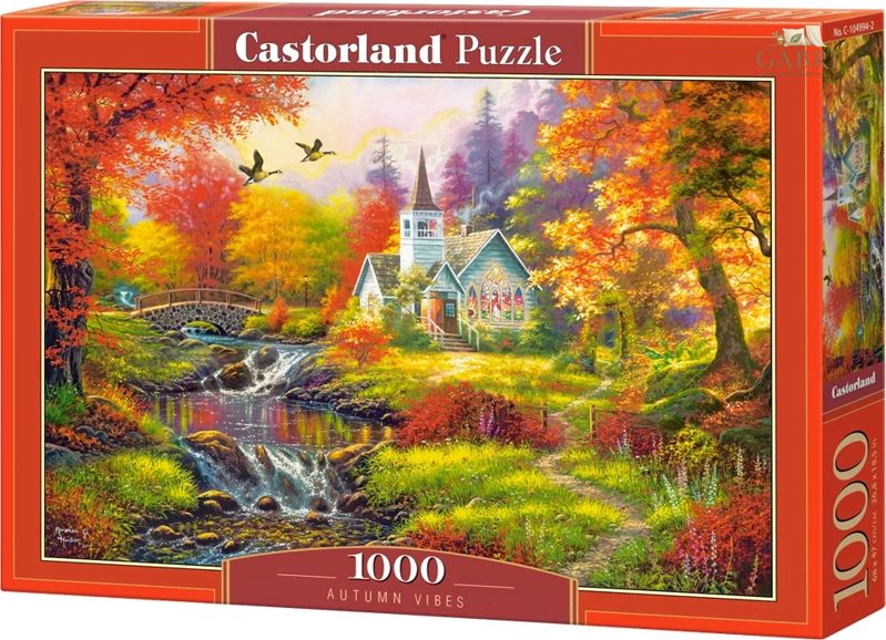 CASTORLAND Puzzle Podzimní atmosféra 1000 dílků