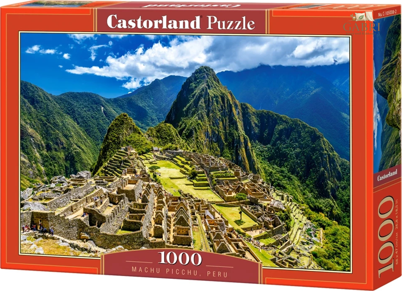 CASTORLAND Puzzle Machu Picchu, Peru 1000 dílků