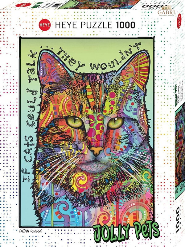 HEYE Puzzle Jolly Pets: Kdyby kočky mohly mluvit 1000 dílků