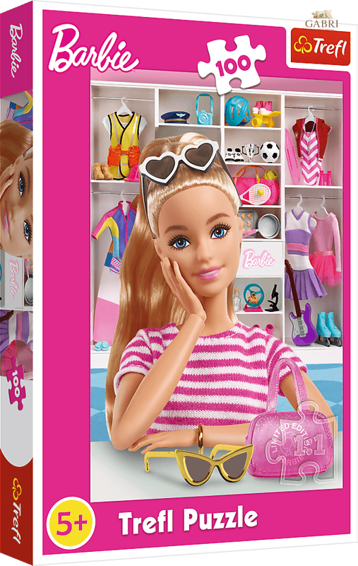 TREFL Puzzle Seznamte se s Barbie 100 dílků
