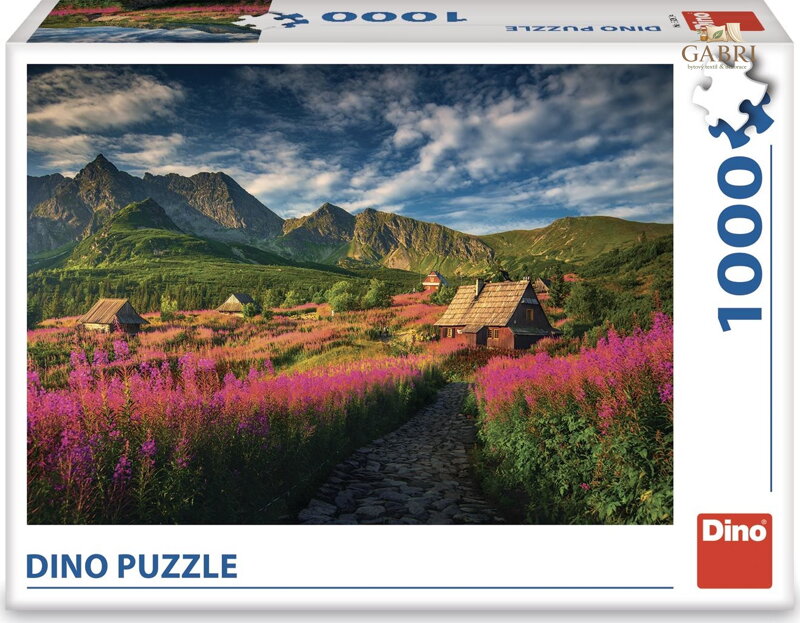 DINO Puzzle Gasienicovo údolí 1000 dílků