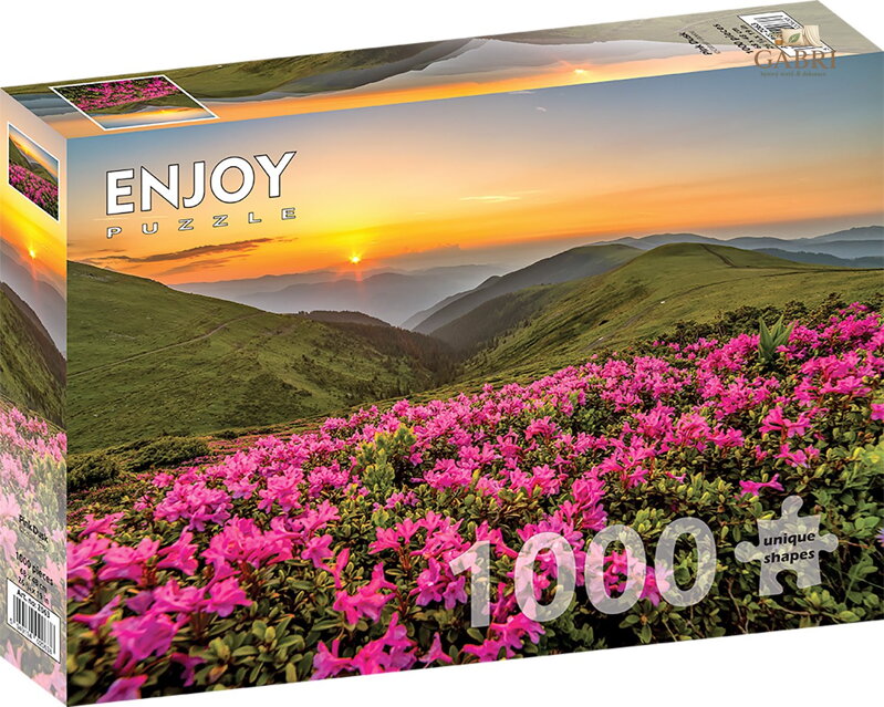 ENJOY Puzzle Růžový soumrak 1000 dílků