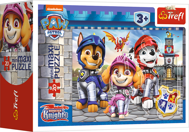 TREFL Puzzle Tlapková patrola: Záchranáři 20 dílků