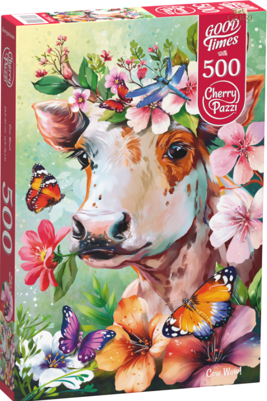 CHERRY PAZZI Puzzle Páni, kráva! 500 dílků