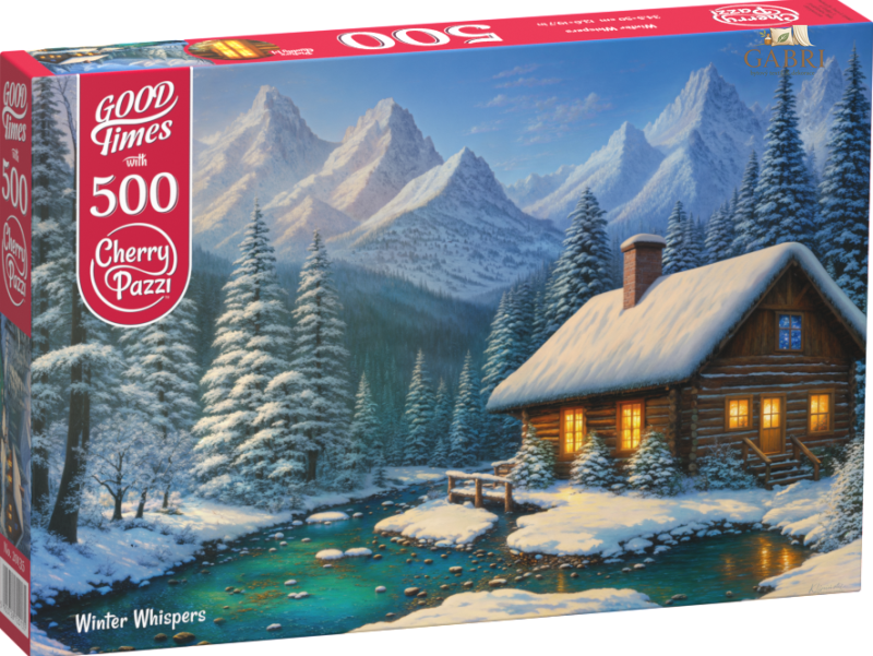 CHERRY PAZZI Puzzle Zimní šepot 500 dílků