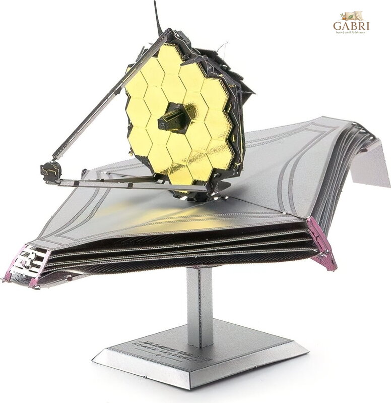 METAL EARTH 3D puzzle Teleskop Jamese Webba
