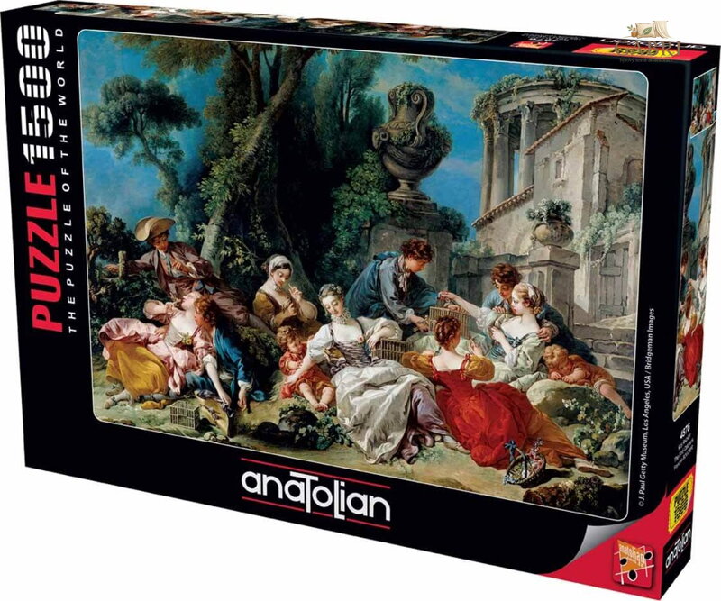 ANATOLIAN Puzzle Lovci ptáků 1500 dílků