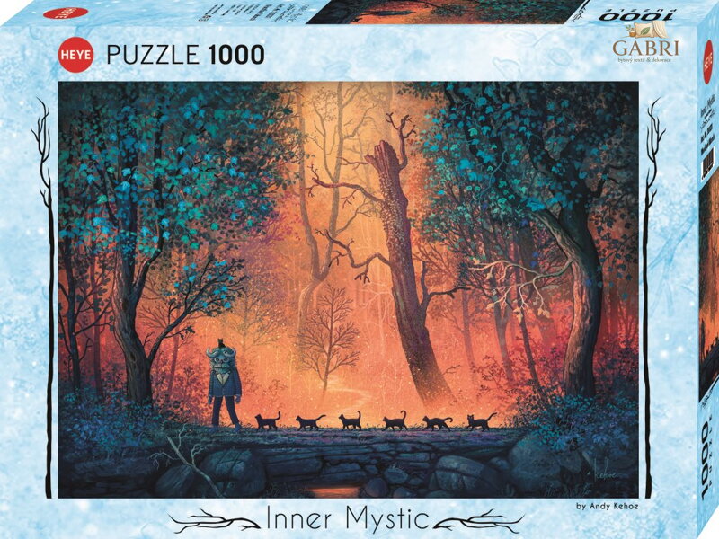 HEYE Puzzle Inner Mystic: Pochod lesem 1000 dílků