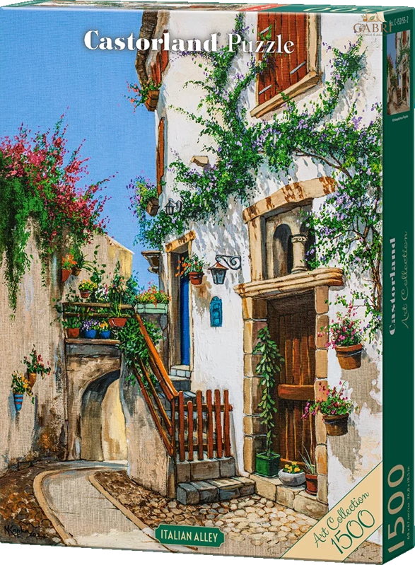 CASTORLAND Puzzle Art Collection: Italská ulička 1500 dílků
