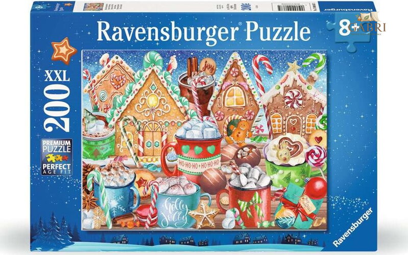 RAVENSBURGER Puzzle Sladké Vánoce XXL 200 dílků
