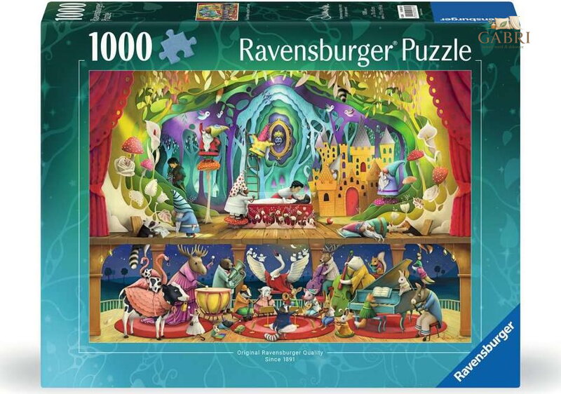 RAVENSBURGER Puzzle Sněhurka a sedm trpaslíků 1000 dílků