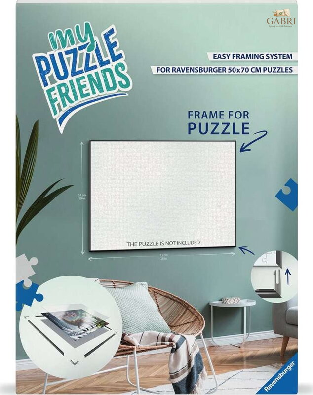 RAVENSBURGER Rám na puzzle My Puzzle Friends 70x50cm - černý