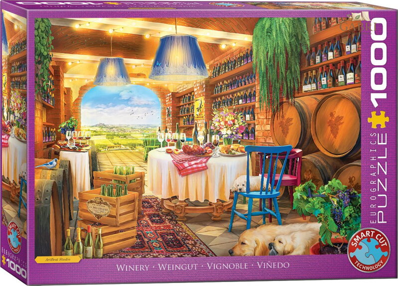 EUROGRAPHICS Puzzle Vinařství 1000 dílků