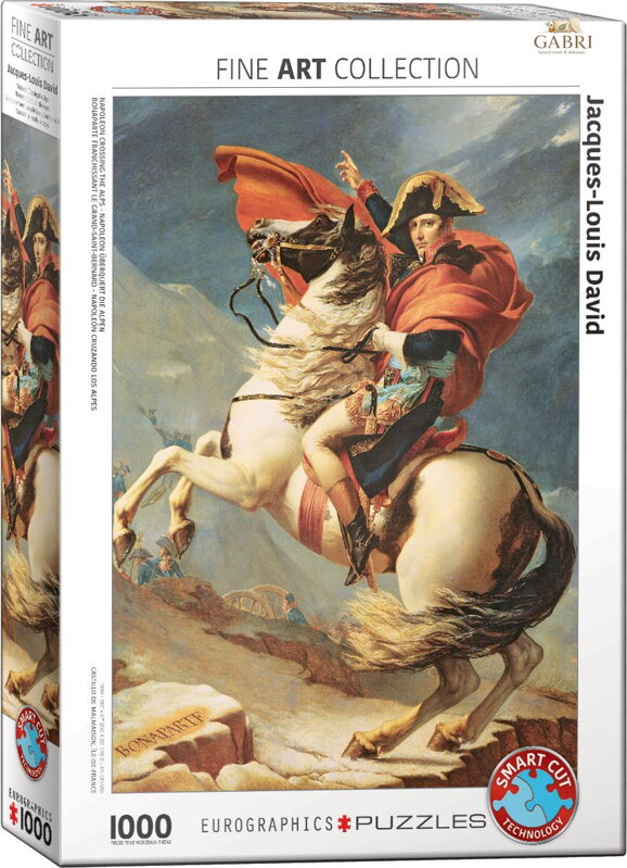 EUROGRAPHICS Puzzle Napoleon překračující Alpy 1000 dílků