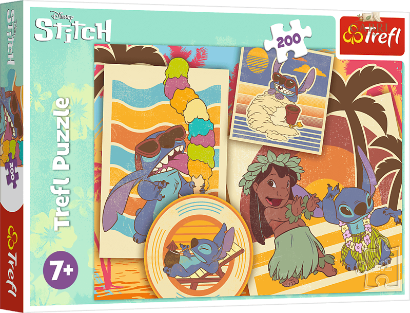 TREFL Puzzle Lilo & Stitch: Hudební svět 200 dílků
