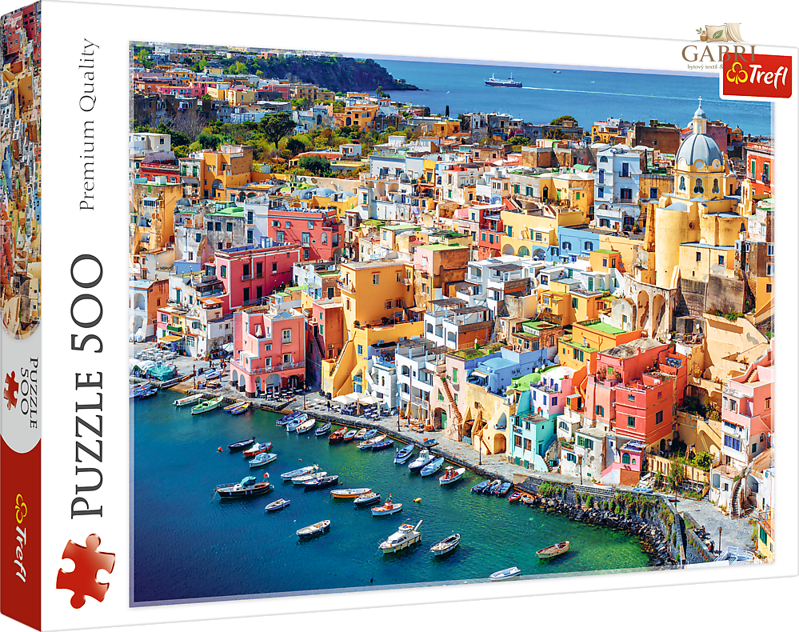 TREFL Puzzle Ostrov Procida, Kampánie, Itálie 500 dílků