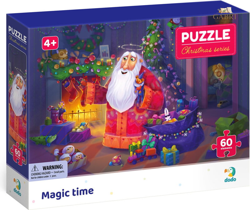 DODO Puzzle Kouzelný vánoční čas 60 dílků
