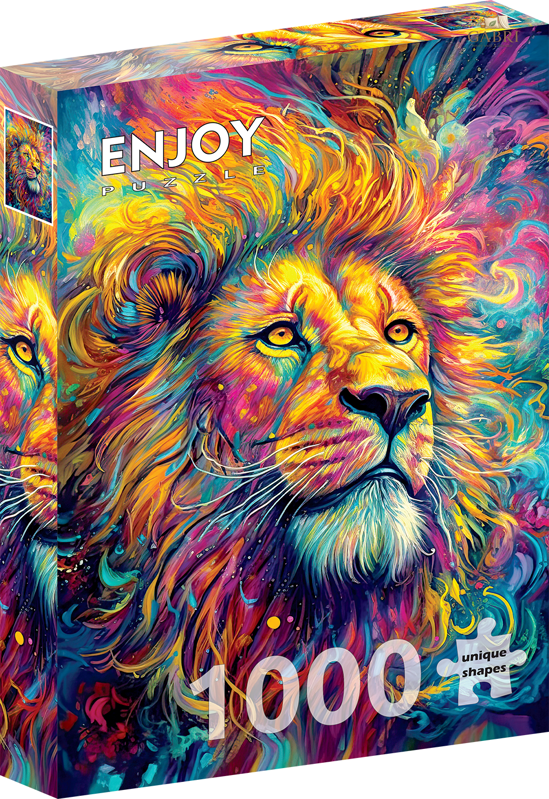 ENJOY Puzzle Zářivý král 1000 dílků