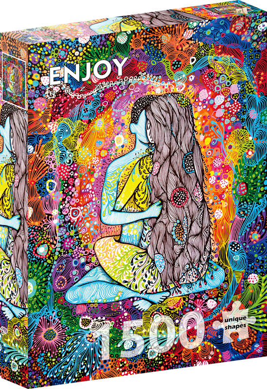 ENJOY Puzzle Kosmická láska 1500 dílků
