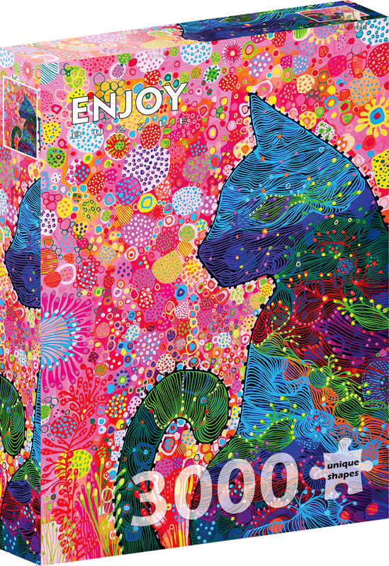 ENJOY Puzzle Toulavá kočka 3000 dílků
