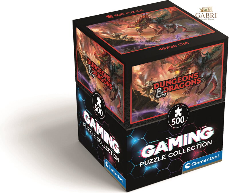CLEMENTONI Puzzle Gaming Collection: Dungeons&Dragons 500 dílků