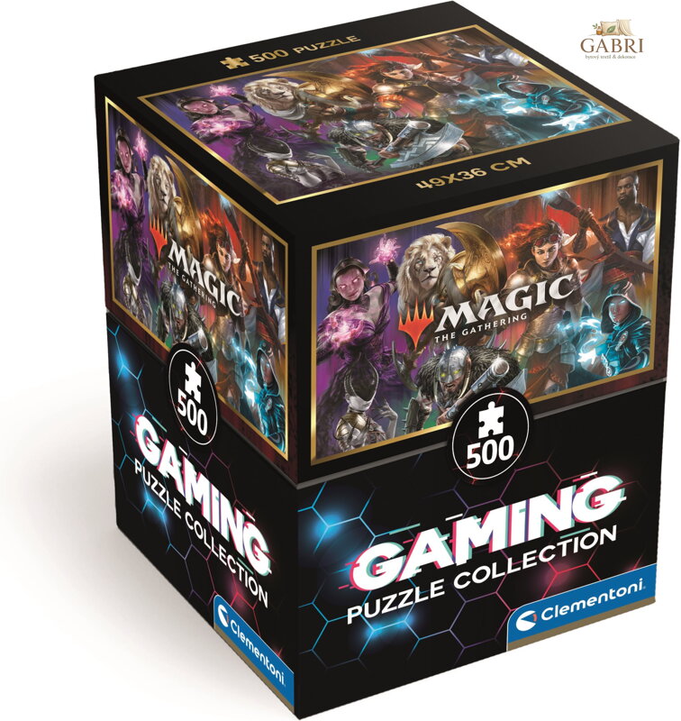 CLEMENTONI Puzzle Gaming Collection: Magic The Gathering 500 dílků