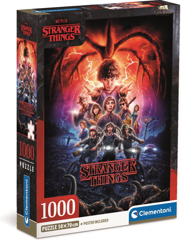 CLEMENTONI Puzzle Netflix: Stranger Things 2.série 1000 dílků