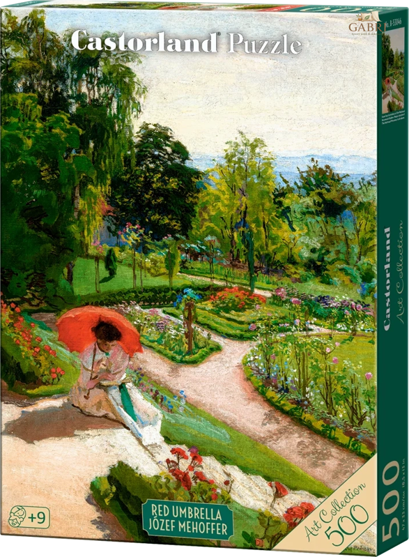 CASTORLAND Puzzle Art Collection: Červený deštník 500 dílků