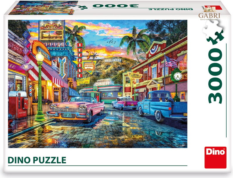 DINO Puzzle Hollywood 3000 dílků