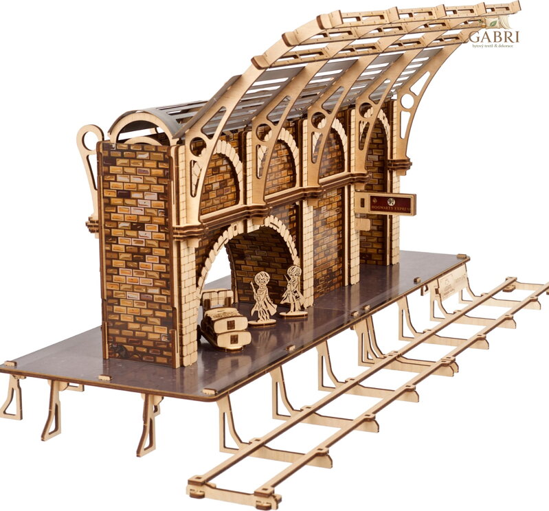 UGEARS 3D puzzle Harry Potter: Nástupiště 9 ¾ 230  dílků