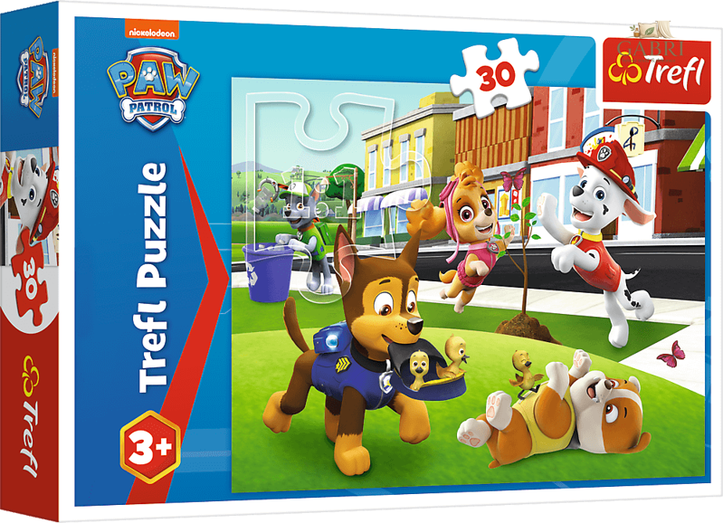 TREFL Puzzle Tlapková patrola: Psi v akci 30 dílků