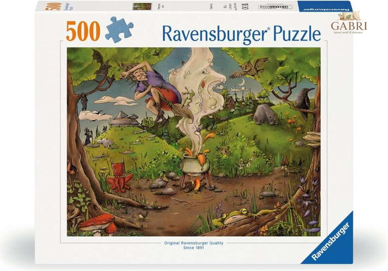 RAVENSBURGER Puzzle Čarodějnice 500 dílků