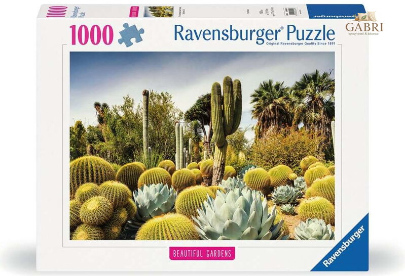RAVENSBURGER Puzzle Kouzelné zahrady: Zahrada Huntington, USA 1000 dílků