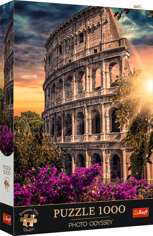 TREFL Puzzle Premium Plus Photo Odyssey: Koloseum, Řím, Itálie 1000 dílků
