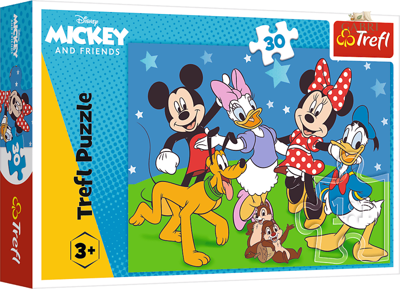 TREFL Puzzle Mickey Mouse a přátelé 30 dílků