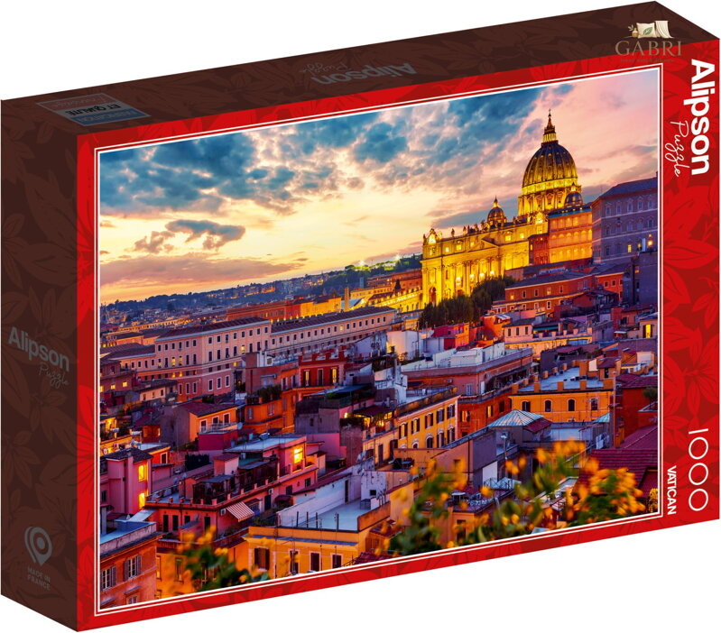 ALIPSON Puzzle  Vatikán 1000 dílků