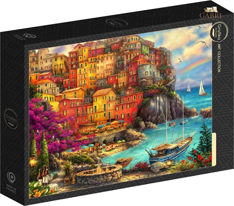 GRAFIKA Puzzle Krásný den v Cinque Terre 1000 dílků