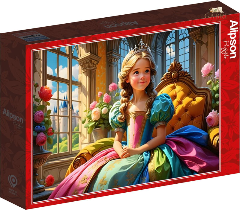 ALIPSON Puzzle Princezna na trůně 500 dílků
