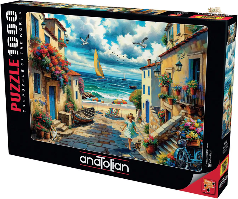 ANATOLIAN Puzzle Líbezná vesnička 1000 dílků