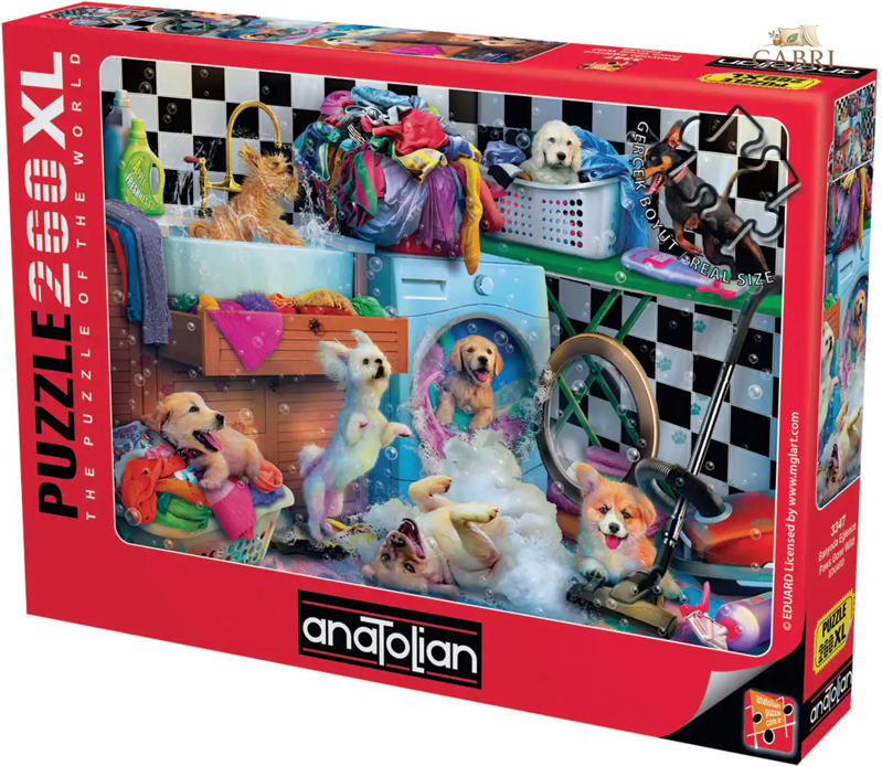 ANATOLIAN Puzzle Rozdováděná štěňata XL 260 dílků