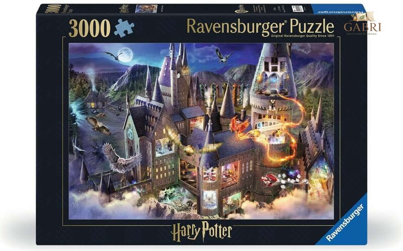 RAVENSBURGER Puzzle Harry Potter: Bradavický hrad 3000 dílků