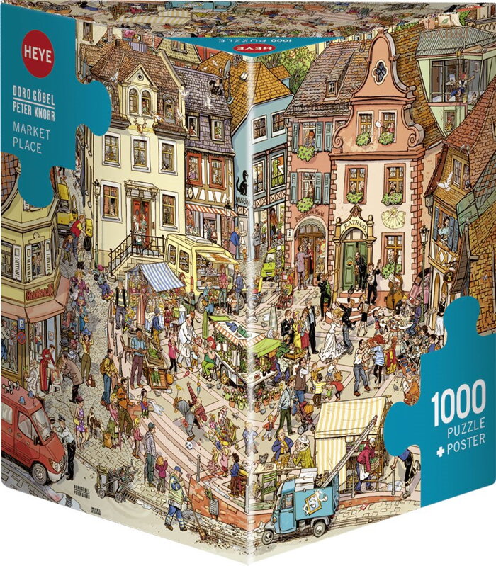 HEYE Puzzle Tržiště 1000 dílků